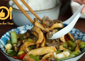 nấm bào ngư xào thịt bò