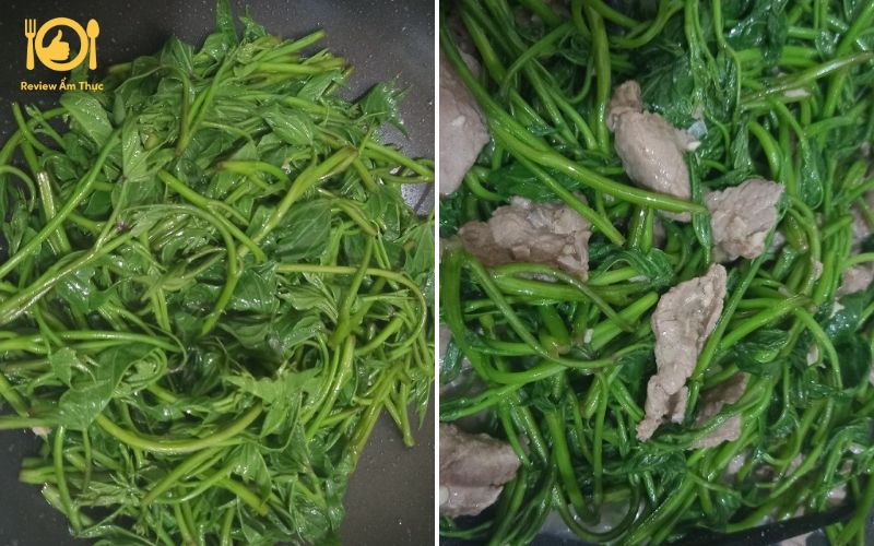 Rau lang xào thịt bò - Món ăn giản dị ngon cơm cho gia đình 15 rau-lang-xao-thit-bo-7