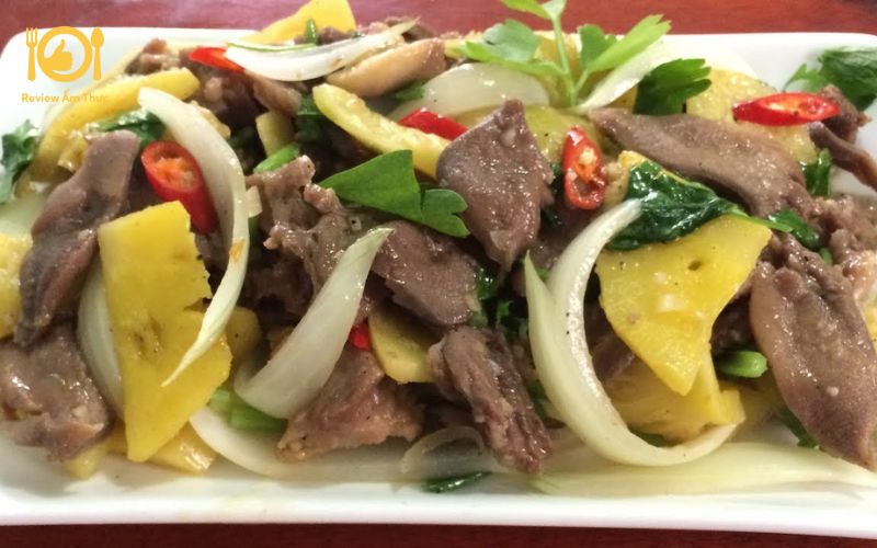 Cách làm thịt bò xào dứa - Món ngon cho những ngày bận rộn 7 thịt bò xào dứa