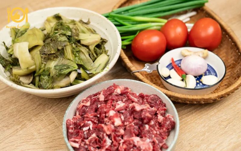 Bí quyết chọn nguyên liệu và làm thịt bò xào dưa chua ngon nhất 8 thịt bò xào dưa chua