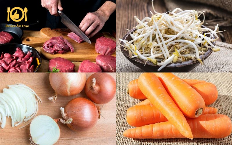 Cách làm thịt bò xào giá đỗ đơn giản, nhanh gọn trong 15 phút 8 thịt bò xào giá đỗ