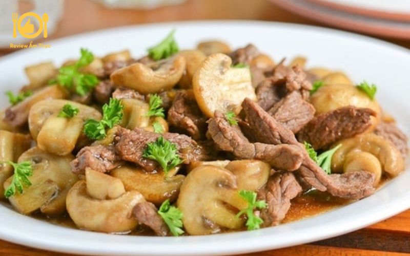 Tổng hợp 10 cách làm thịt bò xào nấm đơn giản, nhanh gọn tại nhà 22 thịt bò xào nấm