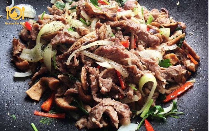 Thịt bò xào nấm hương - Món ngon thanh đạm, bổ dưỡng cho sức khỏe 10 thịt bò xào nấm hương