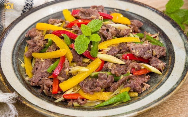 Thịt bò xào sả ớt - Công thức nấu ăn đơn giản ngay tại nhà 9 thịt bò xào sả ớt