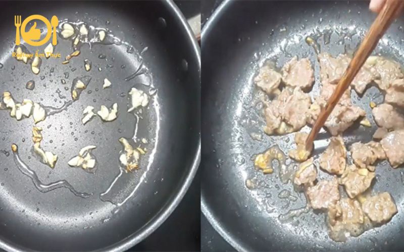 Cách nấu món thịt bò xào tỏi đậm vị, siêu hấp dẫn 12 thịt bò xào tỏi