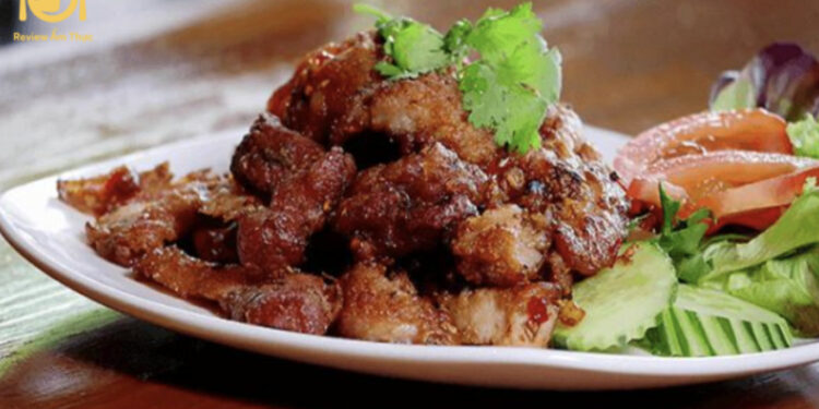 thịt lợn nướng riềng mẻ