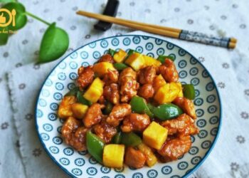 thịt lợn xào chua ngọt