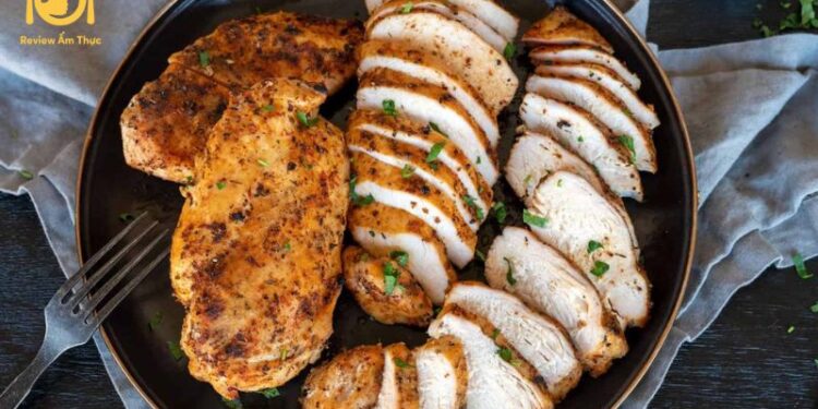 ức gà nướng muối ớt