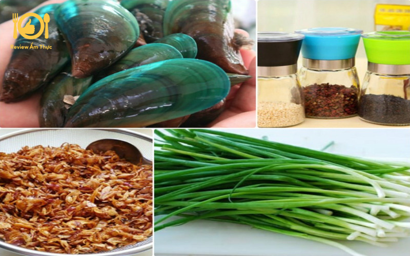 Bật mí công thức làm vẹm nướng mỡ hành ngon số 1 12 vẹm nướng mỡ hành