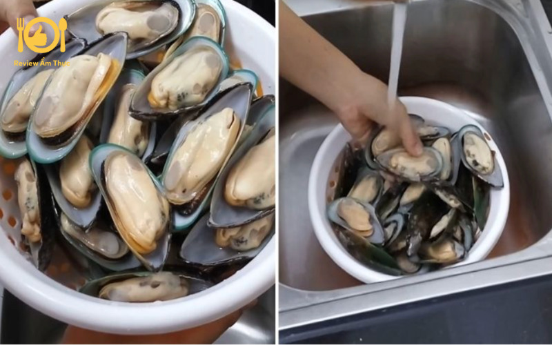 Bật mí công thức làm vẹm nướng mỡ hành ngon số 1 13 vẹm nướng mỡ hành