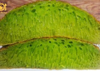 bánh bò nướng chảo