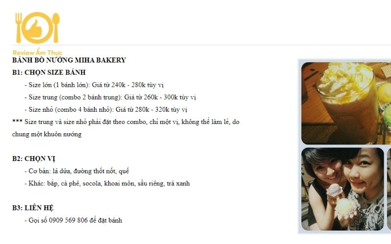 Review quán bánh bò nướng Miha được mệnh danh ngon nhất Sài Gòn 9 bánh bò nướng Miha