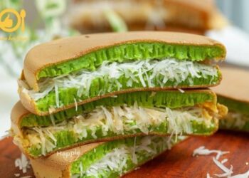 bánh bò nướng Miha