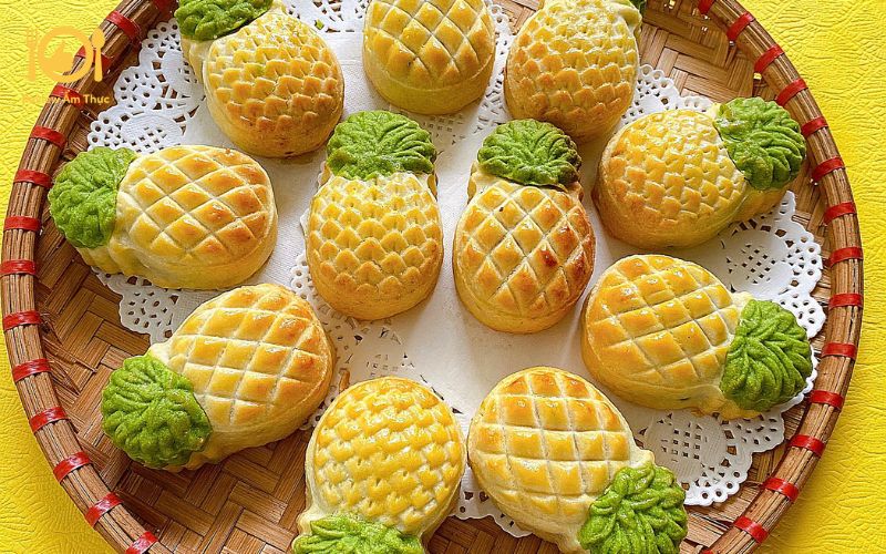 Mách bạn cách làm bánh dứa Đài Loan chua ngọt, thơm ngon tại nhà 12 bánh dứa đài loan