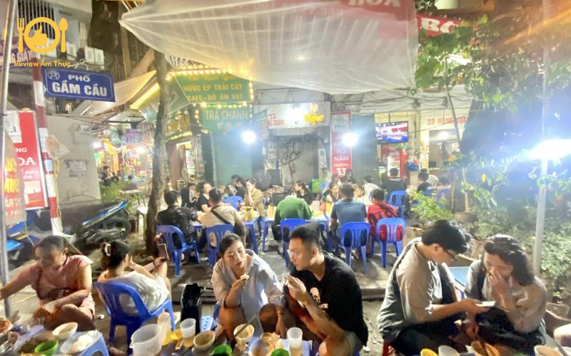 Review quán bò nầm nướng bà Hoa - quán ăn hot nhất Hà Nội 11 bò nầm nướng bà hoa