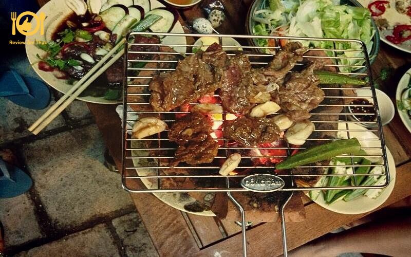 Review quán bò nầm nướng Kaka - Quán nướng ngon nhất hiện nay 11 Bò nầm nướng Kaka