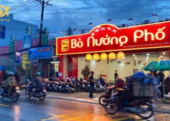 Bò nướng phố Bình Thới