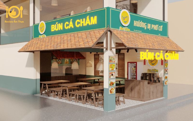 Review bún cá chấm An Viên - Tại sao lúc nào cũng đông khách? 8 bún cá chấm an viên