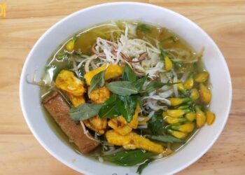 bún cá Châu Đốc Cần Thơ