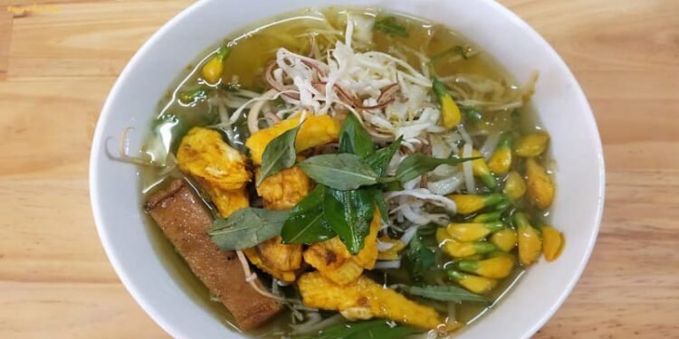 bún cá Châu Đốc Cần Thơ