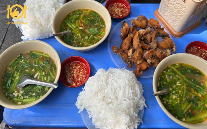 Review bún cá Hạnh Béo - Quán có gì hot thu hút thực khách? 7 Bún cá Hạnh Béo