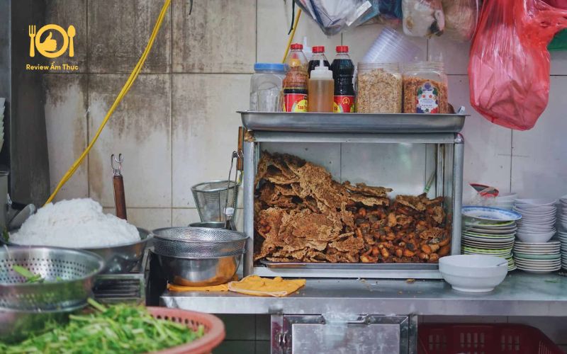 Review quán bún cá Sâm Cây Si - Quán có cá cuộn cực kỳ độc đáo 13 bun ca sam cay si