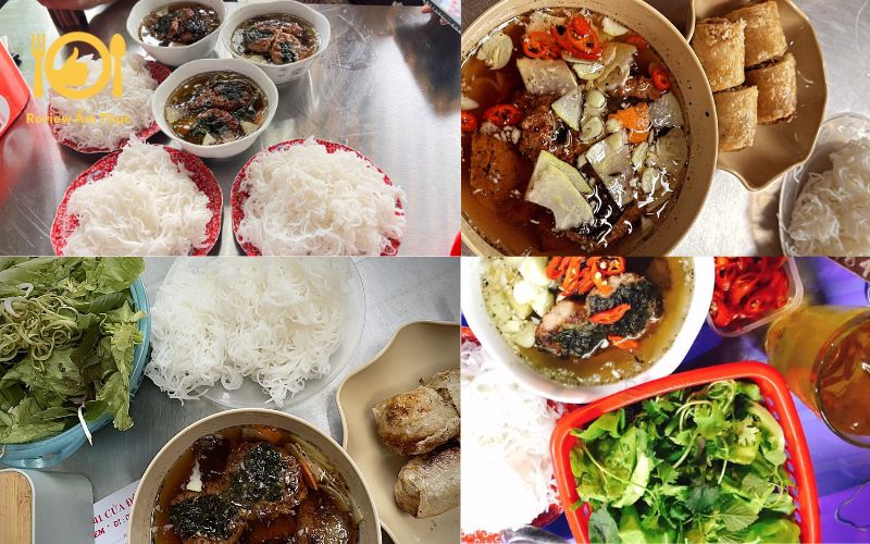 Review bún chả Cửa Đông - “Ông Hoàng” bún chả Hà Nội 10 Menu và giá cả