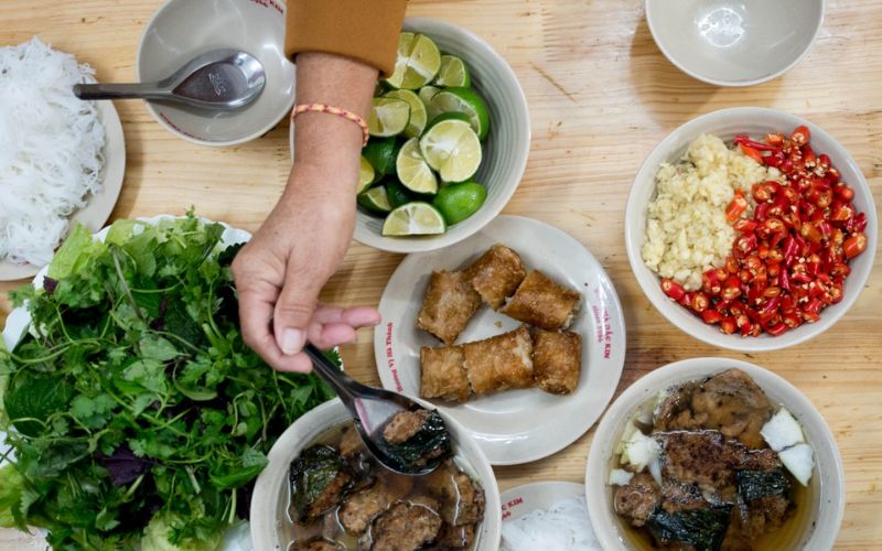 Review quán Bún chả Đắc Kim - Lưu giữ dấu ấn ẩm thực Hà Nội 12 bún chả đắc kim