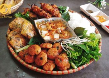 bún chả Hà Nội ở Nha Trang