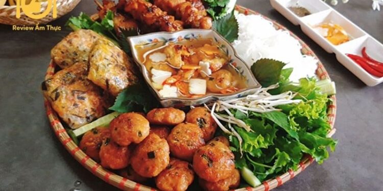 bún chả Hà Nội ở Nha Trang