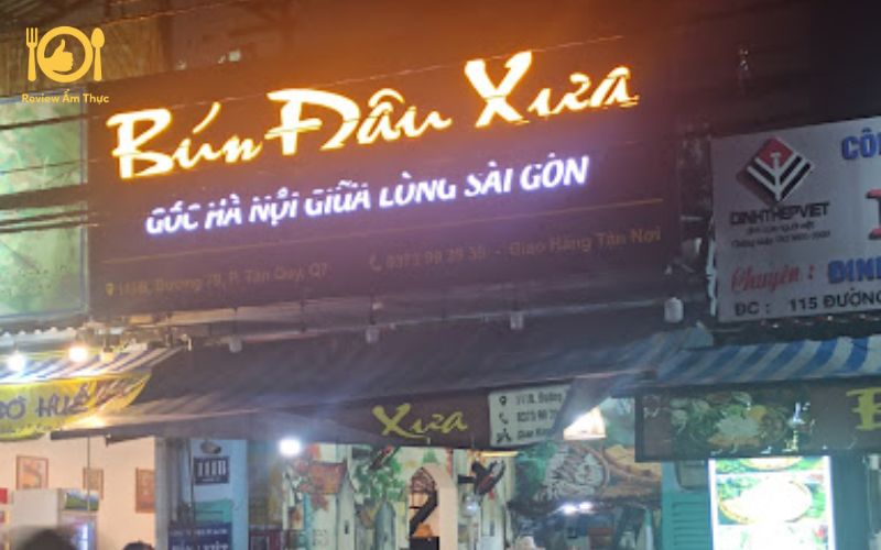 Review quán Bún Đậu Xưa ở Quận 7 - Có nên thử hay không? 8 bún đậu xưa