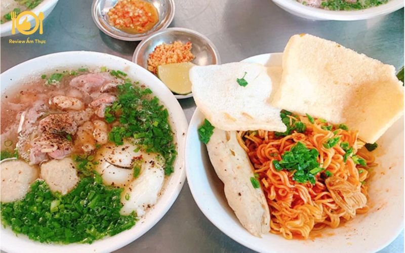 Review bún nước cô Có - Quán ăn chất lượng, giá rẻ, hiếu khách 8 Bún nước cô Có