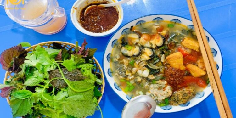 Bún ốc nguội Ô Quan Chưởng