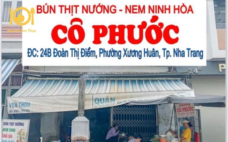 Top 5 quán bún thịt nướng Nha Trang thơm ngon, đậm đà, chuẩn vị 8 bún thịt nướng Nha Trang