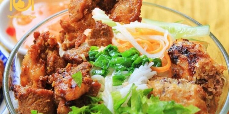 bún thịt nướng Nha Trang