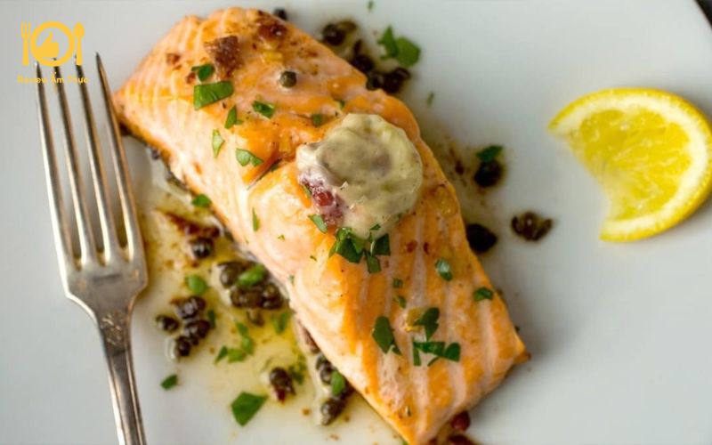 Top 2 cách làm cá hồi nướng bơ tỏi thơm lừng, béo ngậy tại nhà 14 cá hồi nướng bơ tỏi