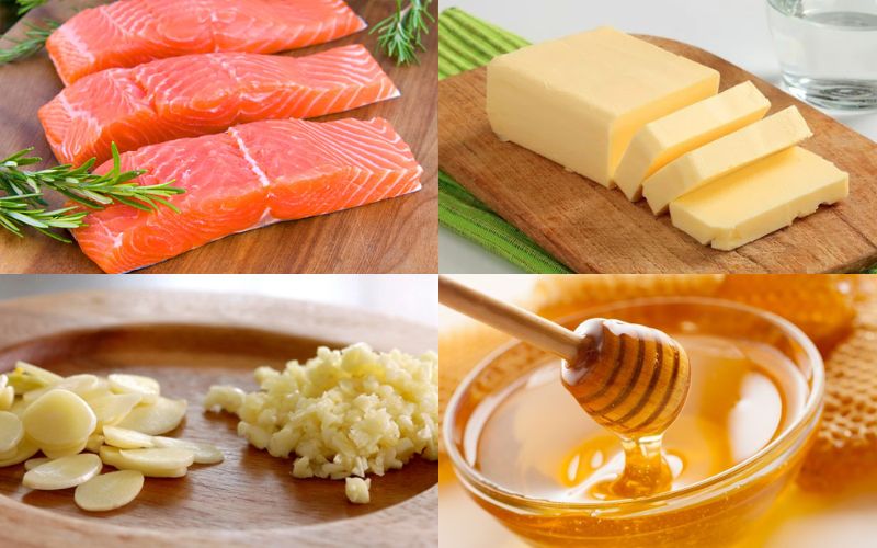 Đổi vị với món cá hồi nướng bơ tỏi mật ong thơm ngon, lạ miệng 9 cá hồi nướng bơ tỏi mật ong