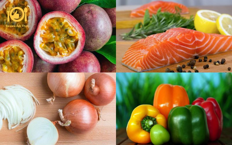 Làm mới bữa cơm với cá hồi nướng giấy bạc sốt chanh dây 8 cá hồi nướng giấy bạc