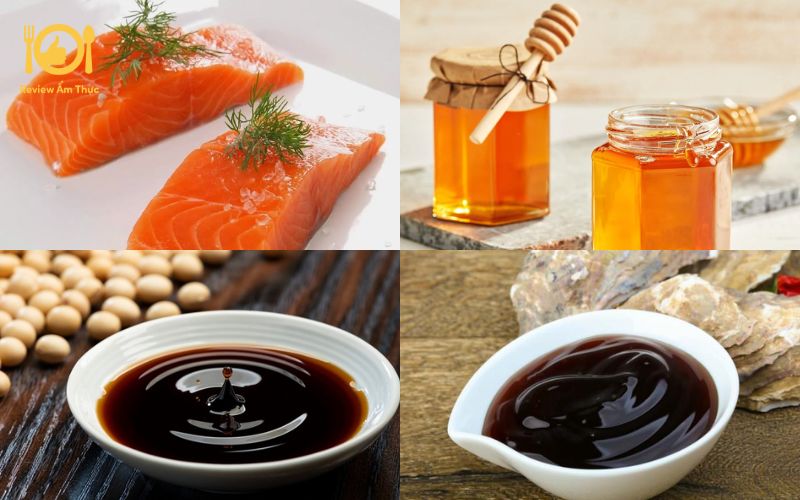 Cách làm cá hồi nướng mật ong 5 phút ngon tuyệt đỉnh 8 cá hồi nướng mật ong