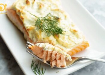 cá hồi nướng phô mai