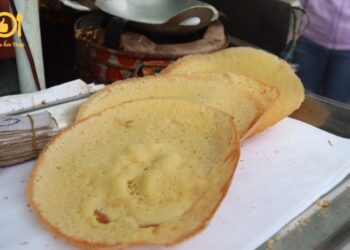 cách làm bánh bò thốt nốt nướng chảo