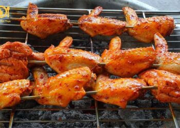 cánh gà nướng chao