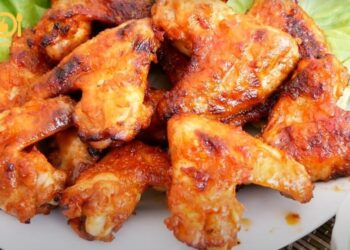 cánh gà nướng mật ong tỏi