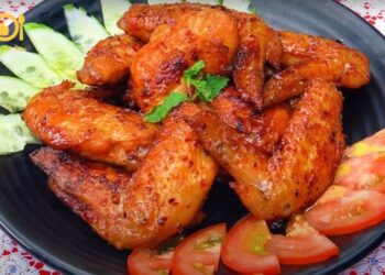 cánh gà nướng sa tế