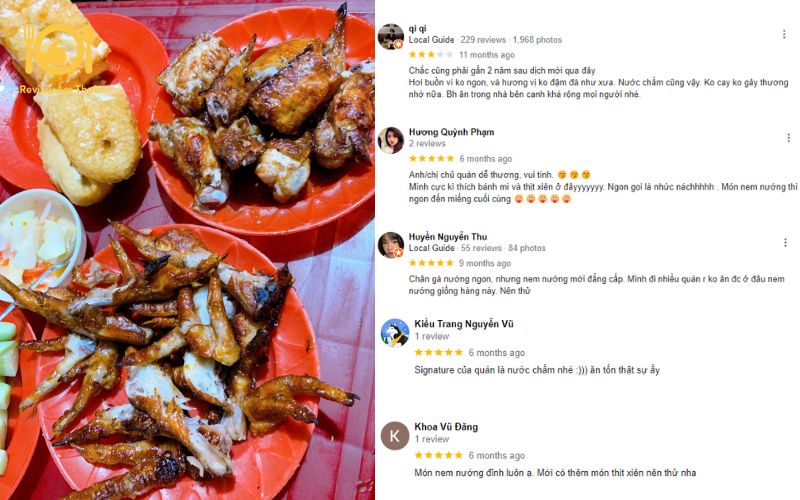 Review Chân Gà Nướng Bà Triệu - Quán vỉa hè nhưng lại đông khách? 9 chân gà nướng bà triệu