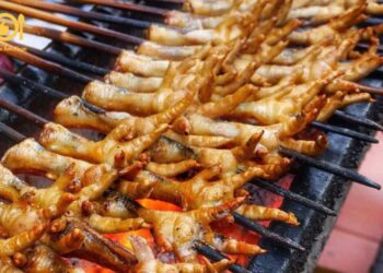 chân gà nướng gò vấp