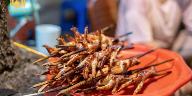 chan ga nuong minh khai