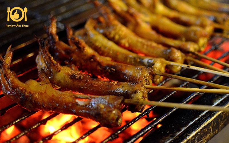 Review quán Chân Gà Nướng Mỹ Miều nổi tiếng bậc nhất tại Hà Nội 13 chân gà nướng mỹ miều