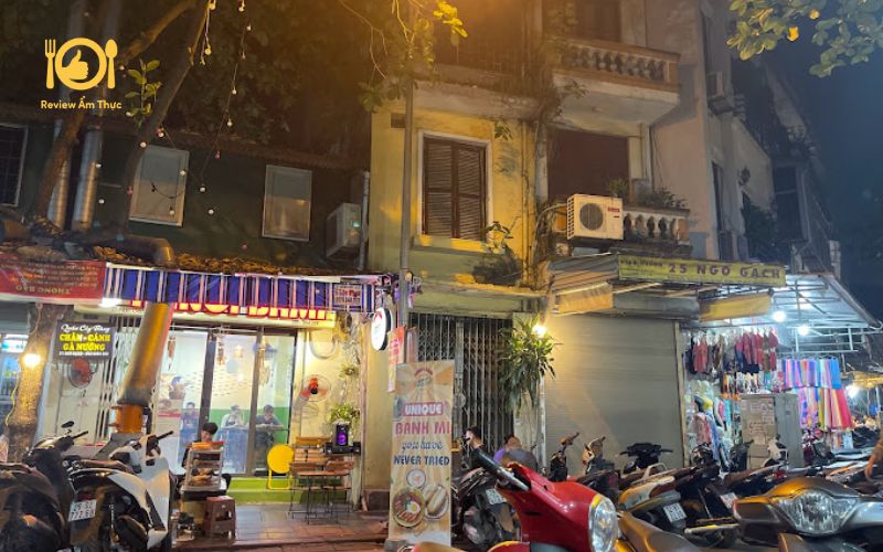 Review quán chân gà nướng Ngõ Gạch - Chân gà nướng quán Cây Đa 10 chan ga nuong ngo gach