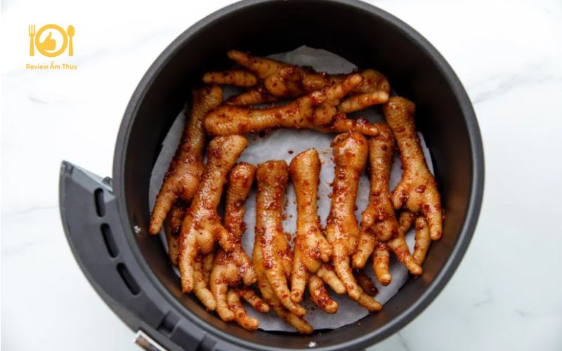 Cách làm món chân gà nướng nồi chiên không dầu đơn giản tại nhà 15 chan ga nuong noi chien khong dau